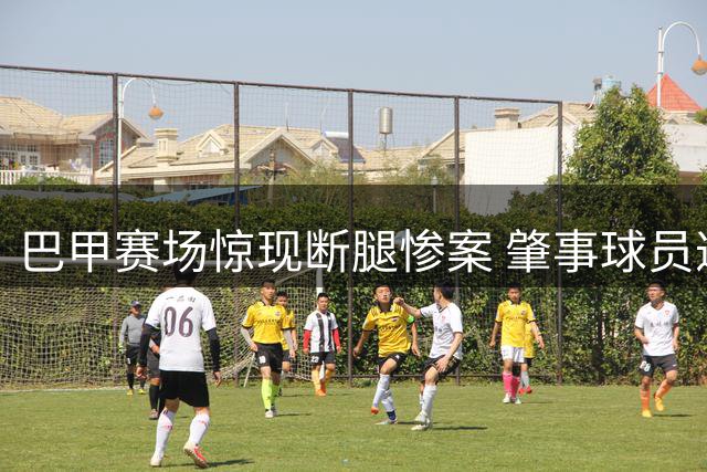 巴甲赛场惊现断腿惨案 肇事球员遭特殊禁赛处罚